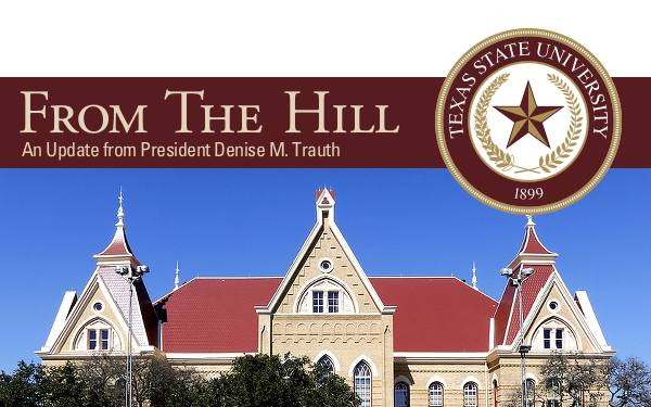 From the Hill, An Update from President Denise M. Trauth