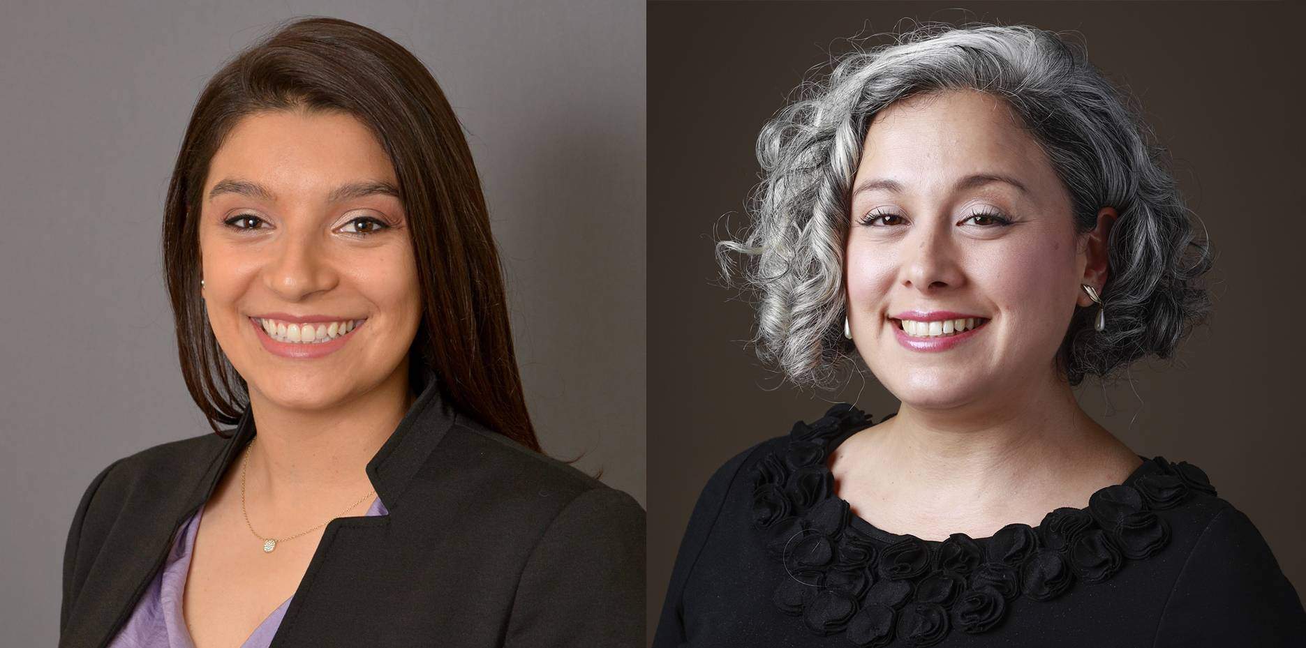 two females headshots in composite photo