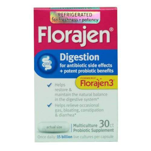 Florajen 3 for GI Health, 30 count box