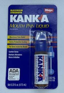Kanka Mouth Pain Liquid 20%, 9.75ml package