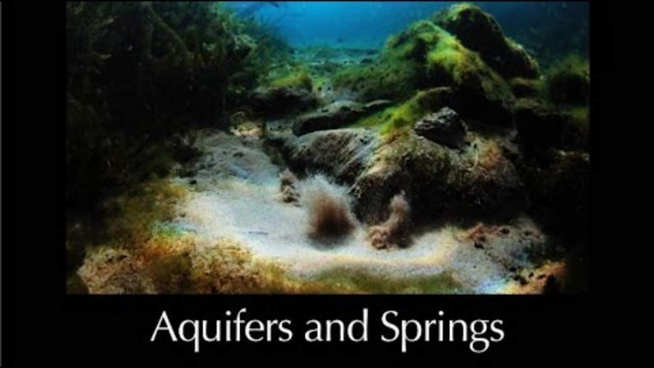 Aquifers and Springs – Lesson 7