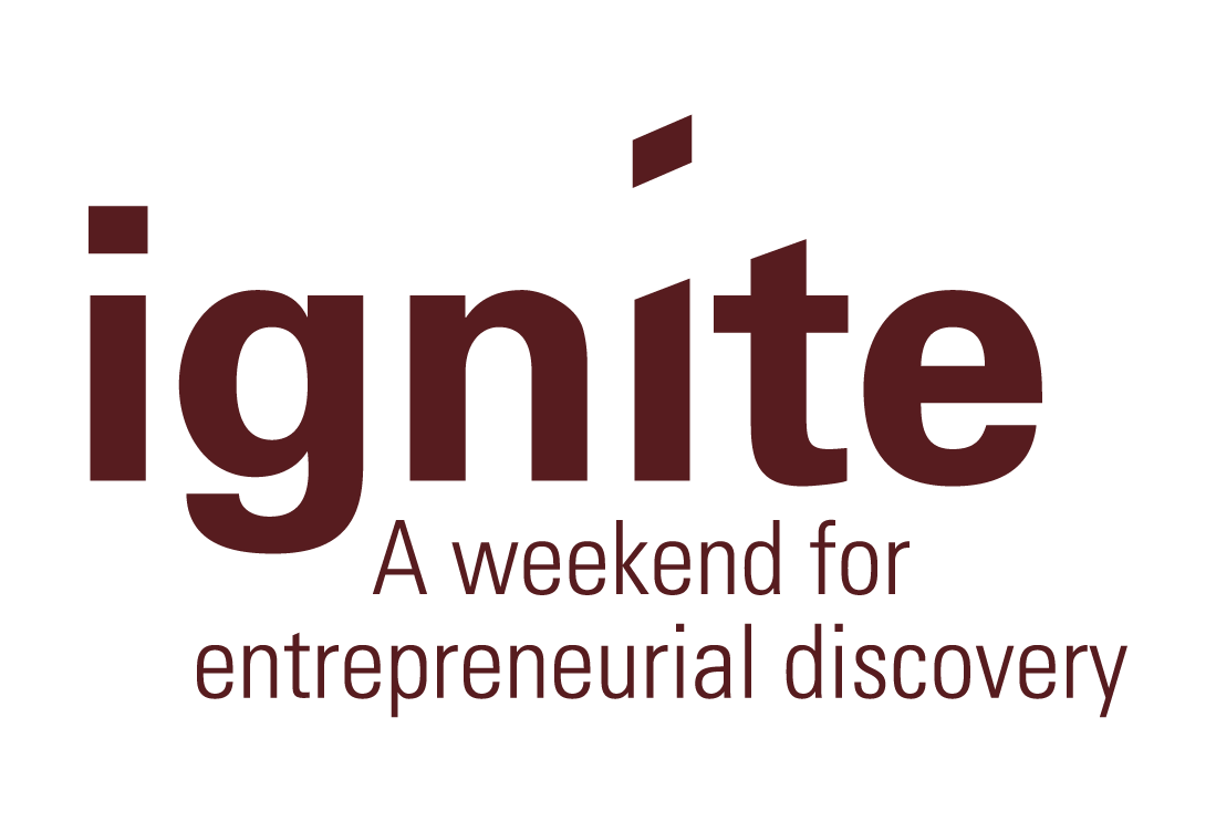 logo for ignite weekend of entrepreneurial discovery program