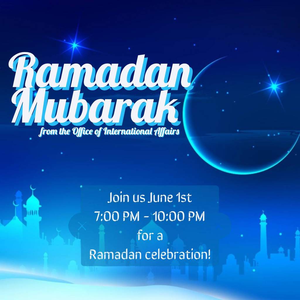 June 2018 Fawanis Ramadan Flyer. 