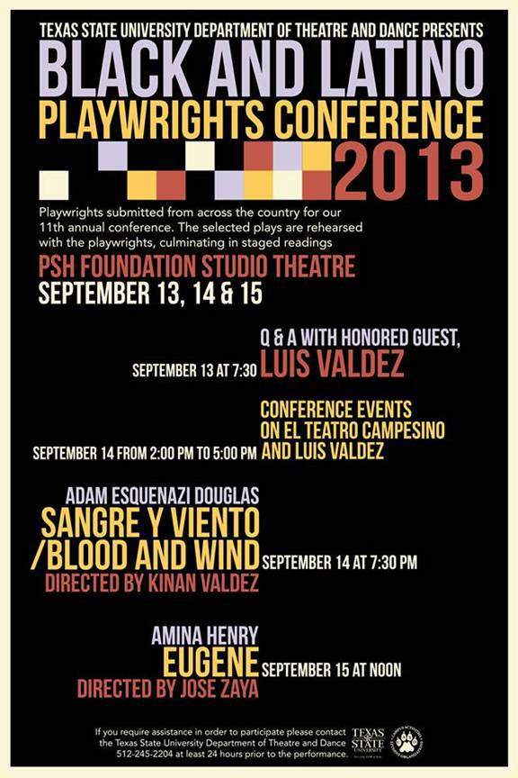 11th Annual Black and Latino Playwrights Conference