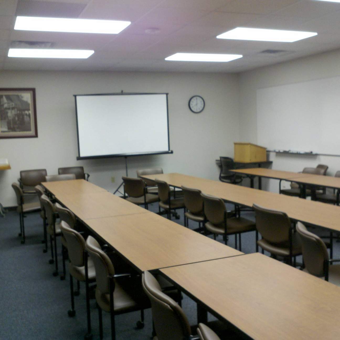 Writing Center Classroom and library