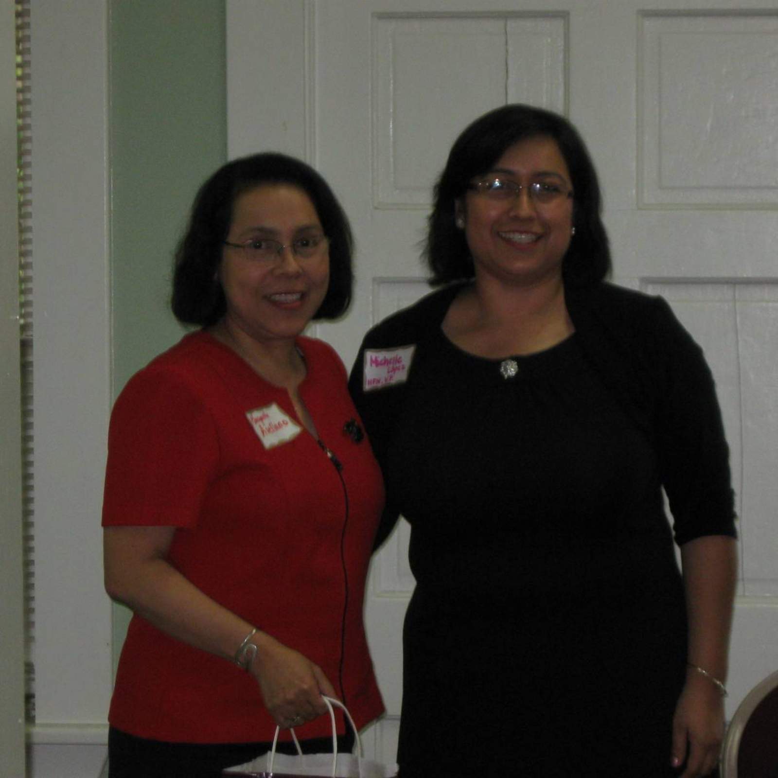 Dr. Margarita Arellano and Michelle Lopez