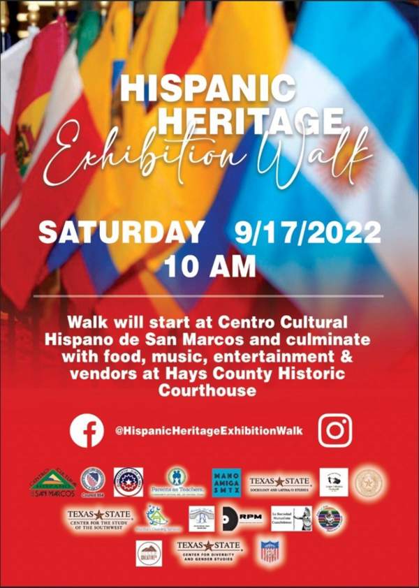 El Centro Cultural Hispano de San Marcos - Hispanic Heritage Exhibition Walk