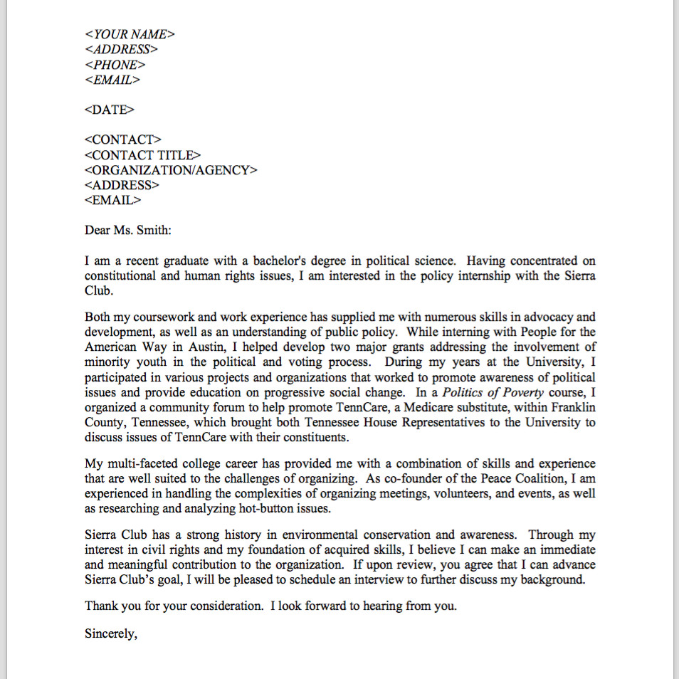 Letter Of Intent Internship from www.txstate.edu