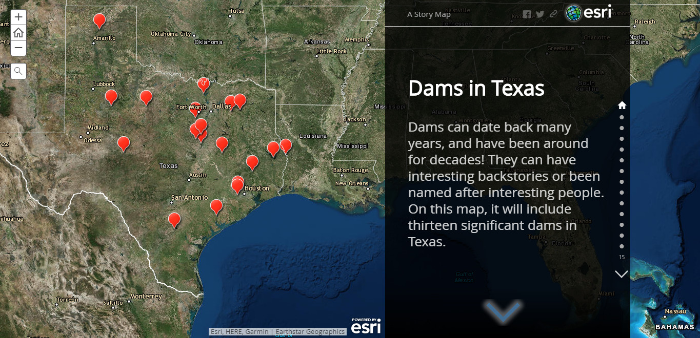 Dams in Texas