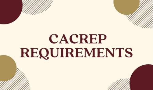 CACREP Requirements