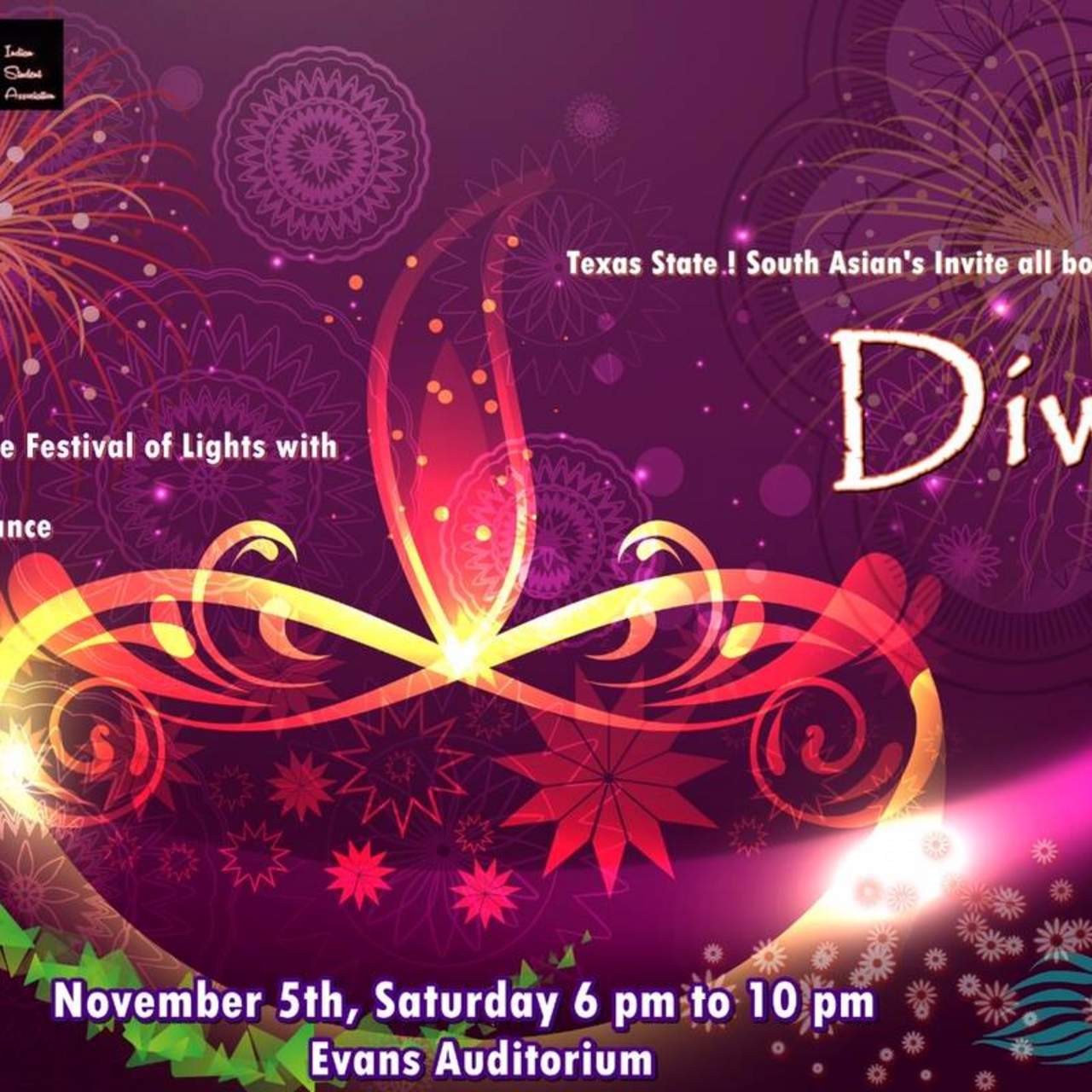 Diwali 2016 Flyer. November 5, 2016.