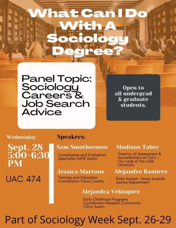 Sociology Week: Sociology Careers & Job Search Advice