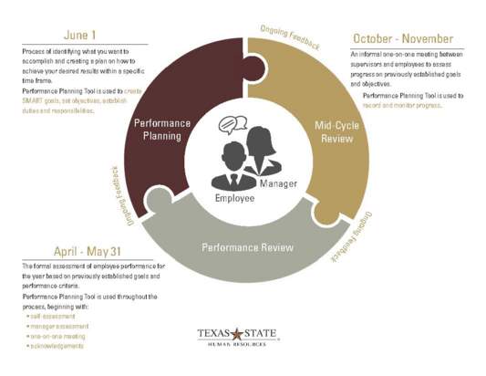 the performance cycle infographic