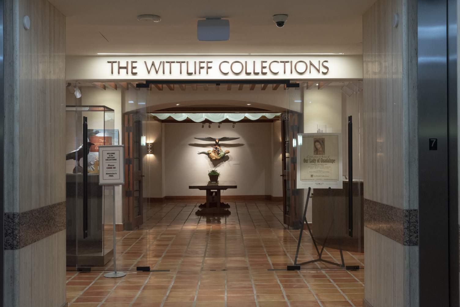 wittliff collections entrance