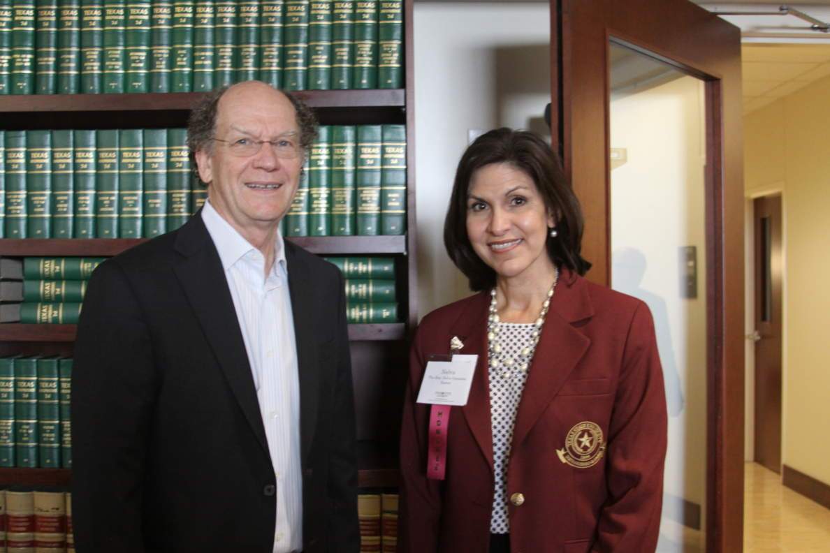 Judge Gonzales-Ramos and her former Professor Dr. Paul Kens