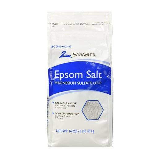 Epsom Salt, 16 oz bag