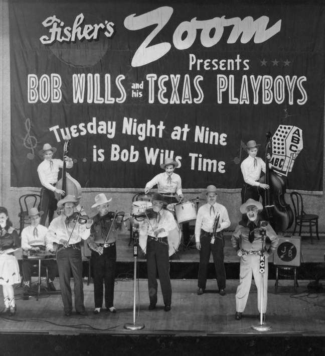 Bob wills and his texas players performing