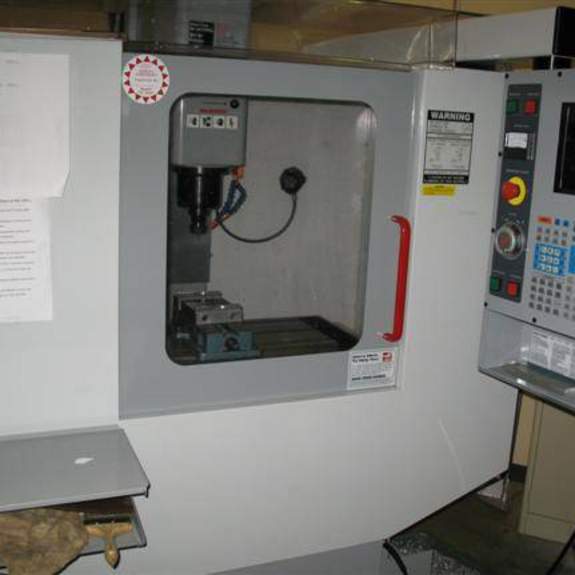 Image, HAAS 3-axis mill.