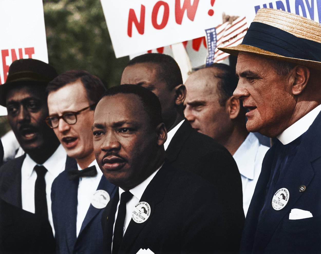  Martin Luther King, Jr. at civil rights march