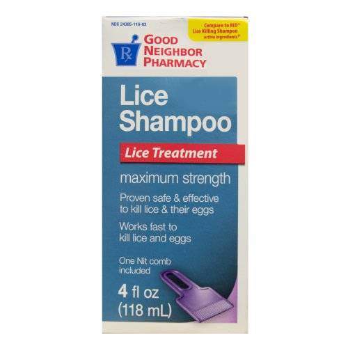 Rid Lice Shampoo, 4 oz box