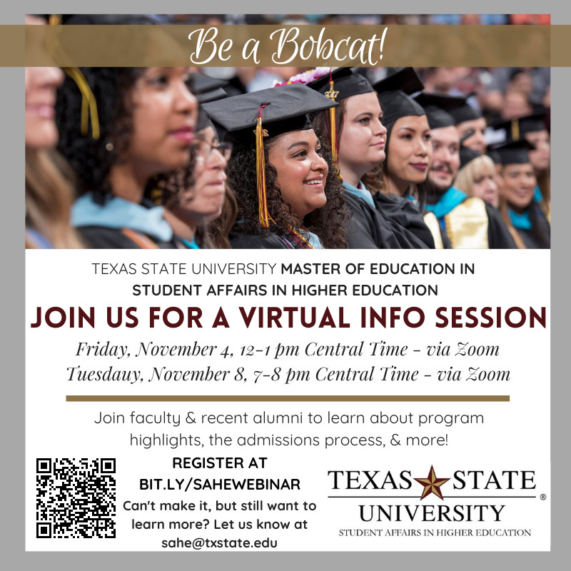 Join us for a Virtual Information Session