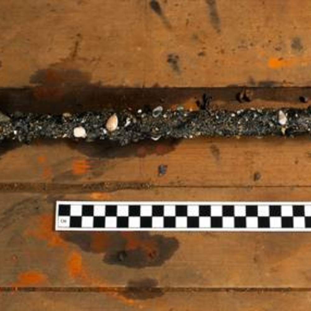 Sword blade recovered from Encarnación (Kingston Images-Captain Morgan Rum)