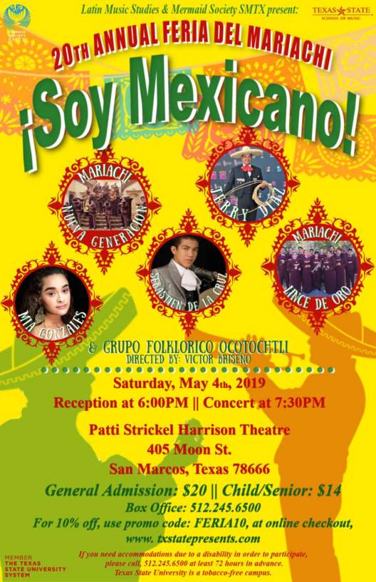 feria del mariachi event poster