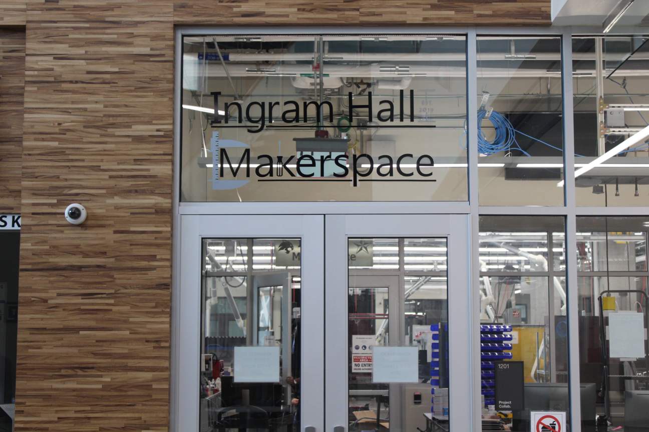 Ingram School of Engineering Makerspace Entrance