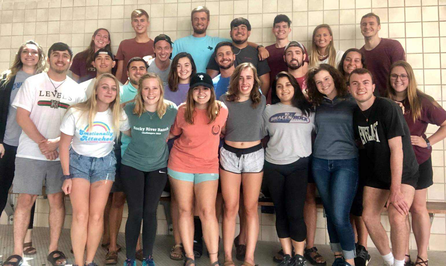 Aquatics Staff of Fall 2019