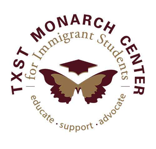 TXST Monarch Center for Immigrant Students logo