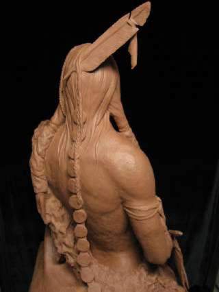 Chief Placido sculpture model