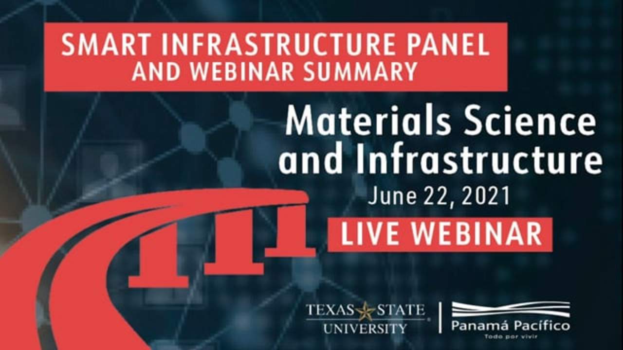 Smart infrastructure discussion during Panama webinar