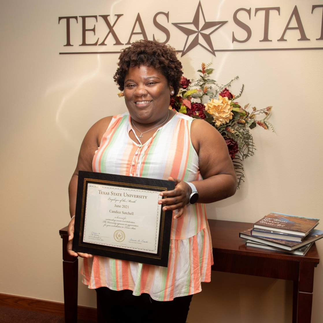 June 2020 Employee of the Month, Candice Satchell