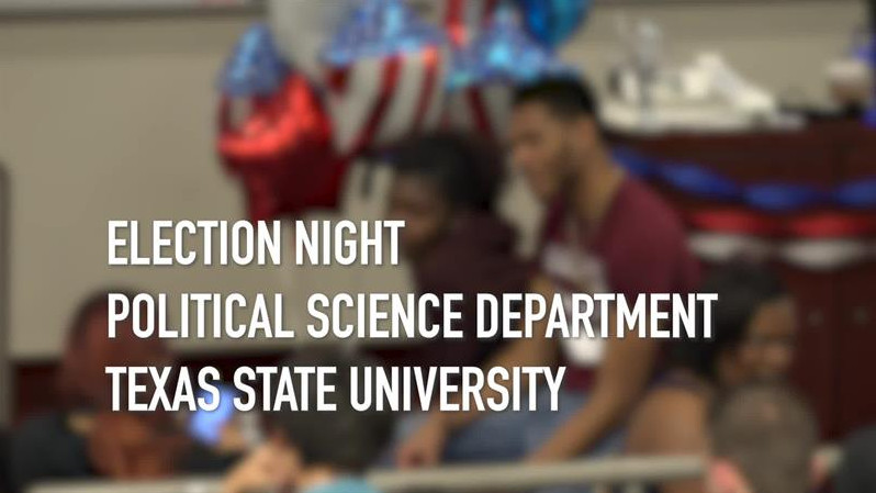 Promotional Video - Election Night with Department of Political Science, Texas State University