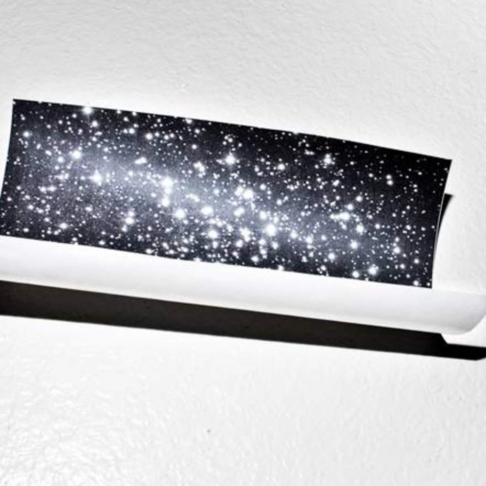 Student Work Photo of Paper Print of Stars