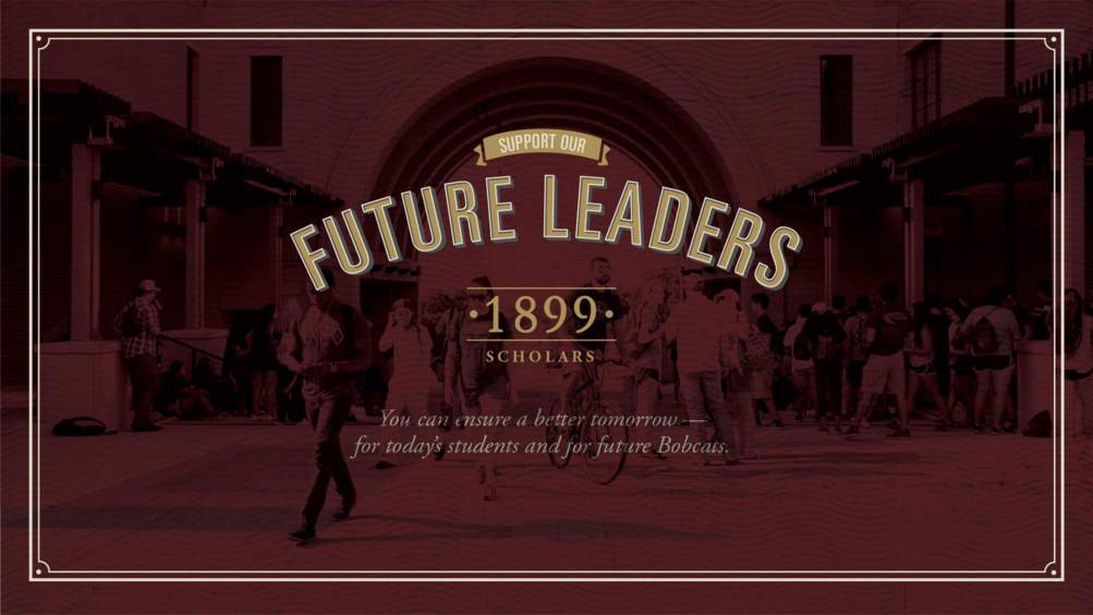 Future Leaders - 1899 Scholars graphic