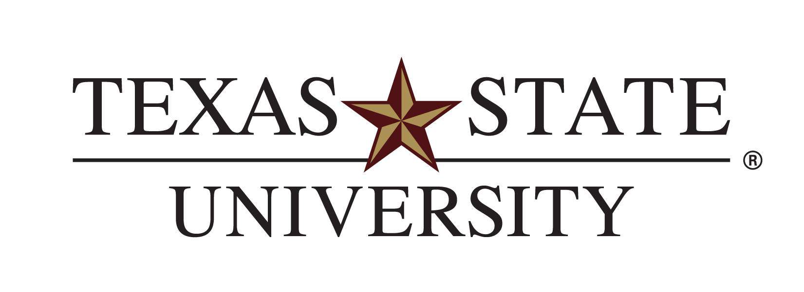 Texas State University primary logo
