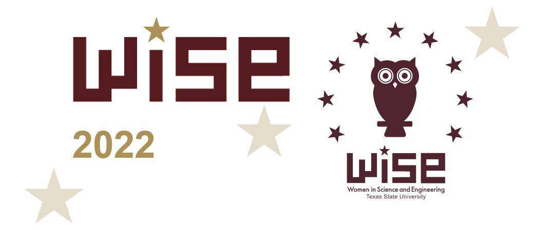 graphic with wise owl, stars, and text that says wise 2022