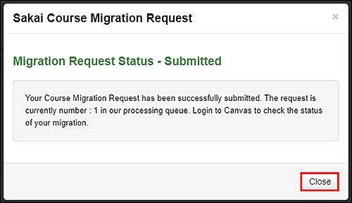 migration status