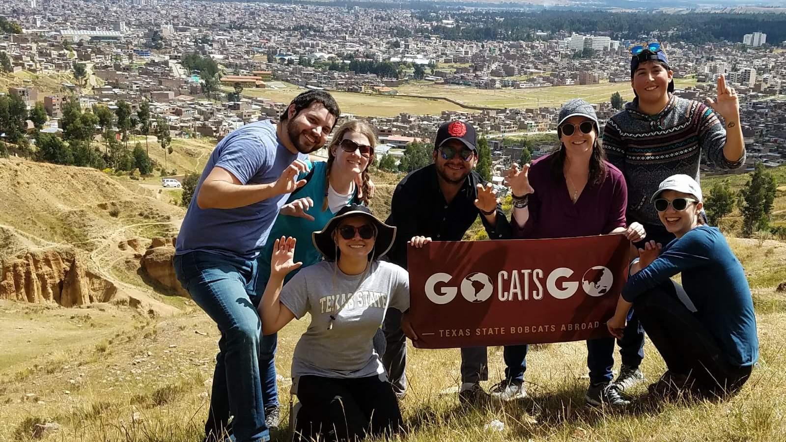 Students and faculty went to Huancayo Peru for a Service-Learning Study Abroad Adventure
