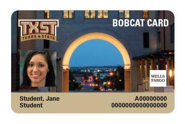 photo of TXST ID card