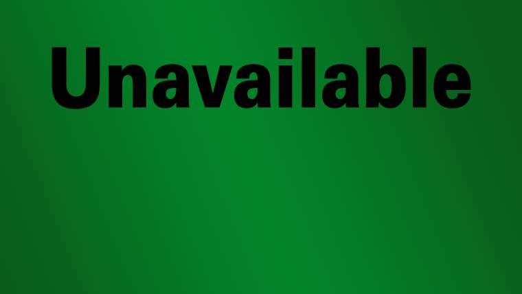 Green background with the word "Unavailable"