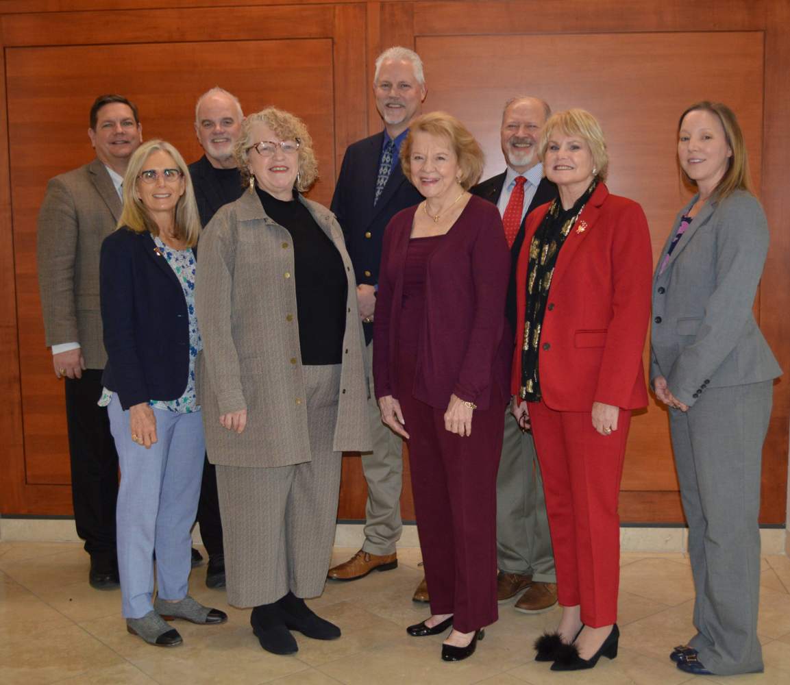Dr. Ruth B. Welborn and Department Chairs/Directors