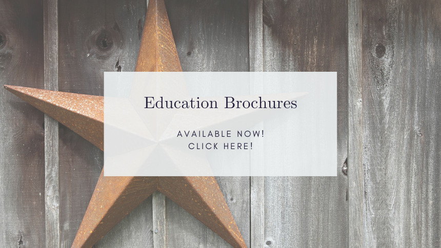 Education Brochures available now