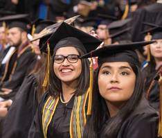 Latinas at graduation