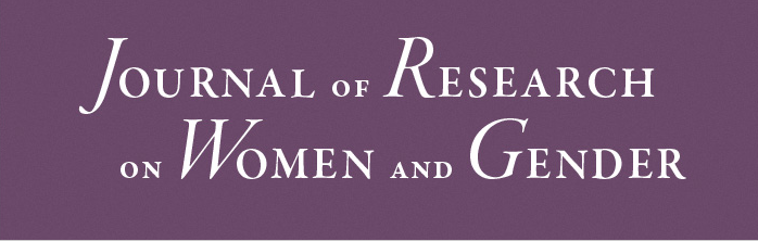 Banner for the Journal of Research on Women and Gender