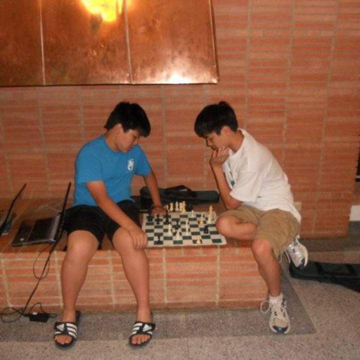 Students Playing Chess