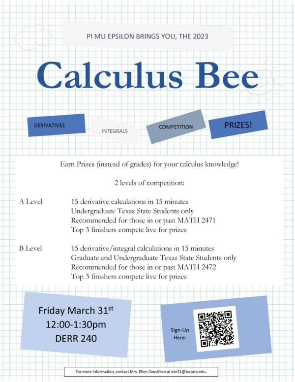 Calculus Bee