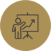 Research and communication icon