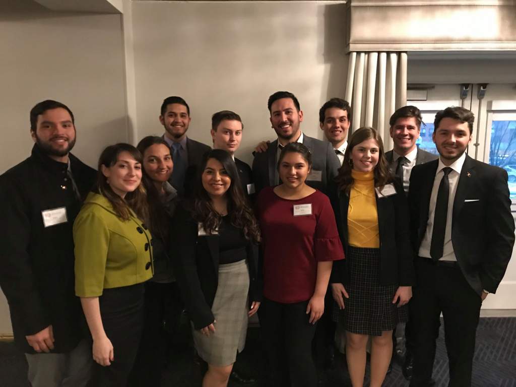Texas State students attending HNMUN